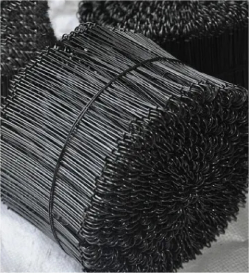 Black Annealed Rebar Double Loop Rebar Wire Ties - BAOQI