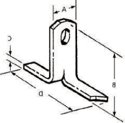 Lift Flat Foot Anchor d 1